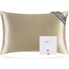 ZIMASILK 100% Pure Mulberry Silk Pillowcase for Hair and Skin Health