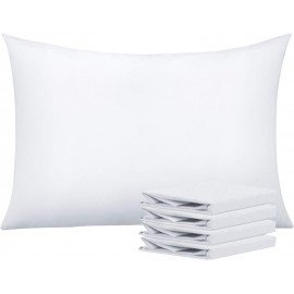 Queen Pillowcase Set - 4 Pack Brushed Microfiber 20x30 Pillowcases