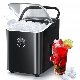 ZAFRO Ice Maker Countertop Ice Machine, Portable Small Ice Maker